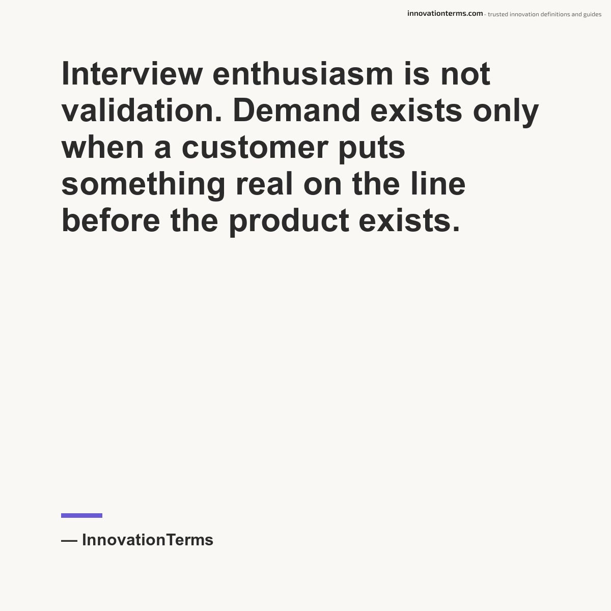 Market Validation